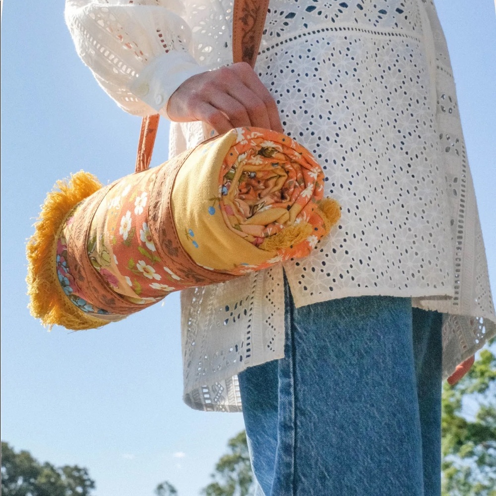 Spell x Wandering Folk - Freda Patchwork Picnic Blanket